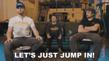 Lets Just Jump In Clint Jones GIF - Lets Just Jump In Clint Jones Corridor Crew GIFs