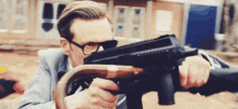 colin firth kingsman the secret service harry hart gun firing colin firth kingsman the secret service harry hart gun firing