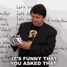 Its Funny That You Asked That Alex GIF - Its Funny That You Asked That Alex Engvid GIFs