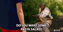Do You Want Some Pasta Salad Are You Hungry GIF - Do You Want Some Pasta Salad Are You Hungry Here GIFs