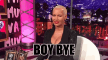 Amber Rose GIF - Amber Rose Boy Bye Talk To The Hand GIFs
