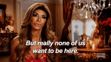 teresa giudice none of us want to be here rhonj real housewives