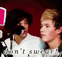 Don'T Swear GIF - Dont Swear Swear One Direction GIFs