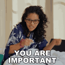 You Are Important Melissa Beck GIF - You Are Important Melissa Beck The Real World Homecoming New Orleans GIFs
