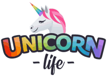 unicorn life joypixels happy glad unicorn