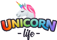 Unicorn Life Joypixels Sticker - Unicorn Life Joypixels Happy Stickers