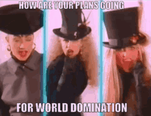 Belle Stars World Domination GIF - Belle Stars World Domination How Are Your Plans Going GIFs