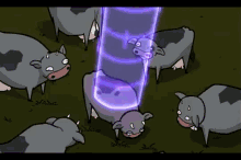 Cow Abduction GIF - Invader Zim Cow Alien GIFs
