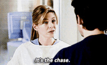 Greys Anatomy Meredith Grey GIF - Greys Anatomy Meredith Grey Its The Chase GIFs
