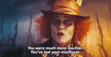 Mad Hatter The Much Muchier Muchness GIF - Mad Hatter The Much Muchier Muchness Alice In Wonderland GIFs