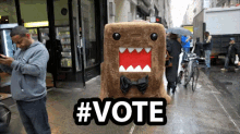 Vote GIF - Domo Mascot Elections GIFs