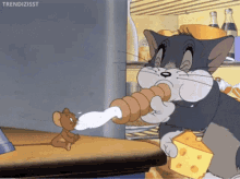Yummy In Your Face GIF - Yummy In Your Face Tom And Jerry GIFs