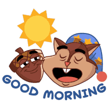 good morning rise and shine wake up wakey wakey yawn