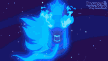 horse fire eyes blue fire horse angry horse ghost horse bravest warriors