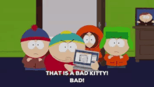 Bad Kitty No Kitty GIF - Bad Kitty No Kitty Cartman GIFs