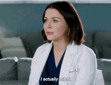 Greys Anatomy Amelia Shepherd GIF - Greys Anatomy Amelia Shepherd I Actually Might GIFs
