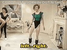 I Workout Left Right Dance GIF - I Workout Left Right Dance Smile GIFs