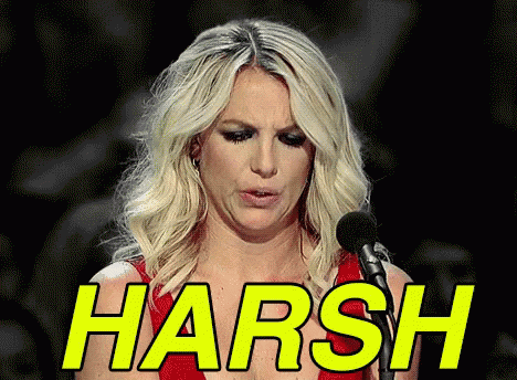 Harsh GIF - Harsh Britney Spears Yikes - Discover & Share GIFs