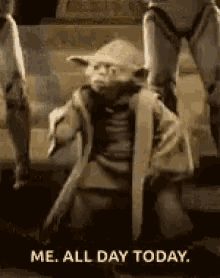 Yoda Dance GIF - Yoda Dance Feeling It GIFs