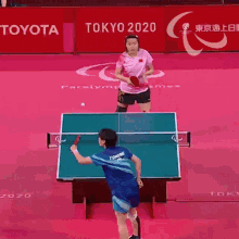 Playing Table Tennis Mao Jingdian GIF - Playing Table Tennis Mao Jingdian Yuri Tomono GIFs