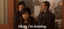 Parks And Rec April Ludgate GIF - Parks And Rec April Ludgate Okay Im Leaving GIFs