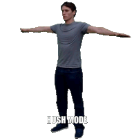Hush Mode Jerma Sticker - Hush Mode Hush Mode Stickers