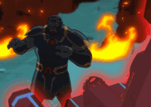 darkseid new god alien conquer flames