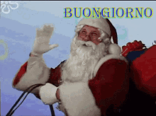 Babbo Natale Buongiorno GIF - Babbo Natale Buongiorno GIFs