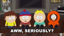aww seriously stan south park are you serious what the heck