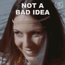 Not A Bad Idea Françoise GIF - Not A Bad Idea Françoise An American Hippie In Israel GIFs
