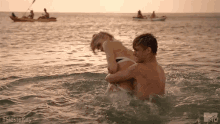 beach hug embrace lift kelsey owens