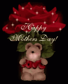 Happy Mothers Day Moms Day GIF - Happy Mothers Day Moms Day Bear GIFs