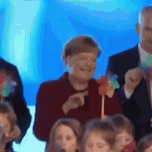 Angela Merkel Windrad GIF - Angela Merkel Windrad Angela GIFs