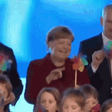 Angela Merkel Windrad GIF - Angela Merkel Windrad Angela GIFs