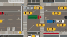 Trash Road Intersection GIF - Trash Road Intersection Pixel Art GIFs