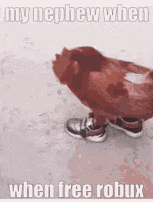 Robux Chicken GIF - Robux Chicken Nike GIFs
