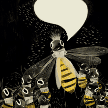 Librosdelzorrorojo Dont Run Out Of Bees GIF - Librosdelzorrorojo Dont Run Out Of Bees Queen Bee GIFs