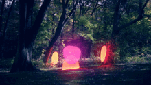woods ufo art light stop motion