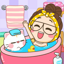 Cleaning Up Bath GIF - Cleaning Up Bath Shocked GIFs