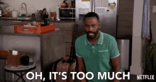 Oh Its Too Much Baron Vaughn GIF - Oh Its Too Much Baron Vaughn Nwabudike Bergstein GIFs