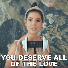 You Deserve All Of The Love Amanda Cerny GIF - You Deserve All Of The Love Amanda Cerny Asmr GIFs