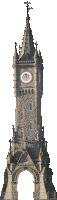 Machynlleth Tower Sticker - Machynlleth Tower Clock Stickers