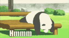 Hmmm Lazy Panda Hmm GIF - Hmmm Lazy Panda Hmm Lazy Panda Rolling Hmm GIFs
