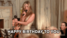 Happy Birthday To You Claire Harper GIF - Happy Birthday To You Claire Harper Jennifer Aniston GIFs