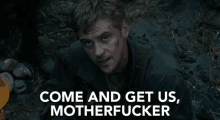 come and get us mother fucker dare ready confident calm come and get us mother fucker dare ready confident calm