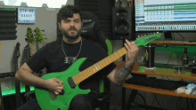 Playing Guitar Andrew Baena GIF - Playing Guitar Andrew Baena Music On GIFs