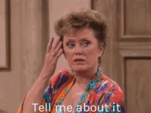Tell Me About It Blanche GIF - Tell Me About It Blanche Golden Girls GIFs