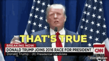 Trump True GIF - Trump True GIFs