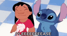 Pleeeeease GIF - Lilo And Stitch Please Beg GIFs