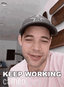 Keep Working Jeremy Jordan GIF - Keep Working Jeremy Jordan Cameo GIFs